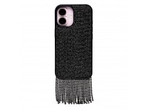 Чехол-накладка - PC095 POSH SHINE для "Apple iPhone 16" кристальный водопад (black titan (237144)