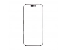 Стекло для переклейки iPhone 16 Plus (A3290) в сборе с OCA пленкой Черный - OR (Feaglet)