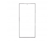 Стекло для переклейки Samsung Galaxy S24 Ultra (S928B) в сборе с OCA пленкой Черный - OR (Mitsubishi)