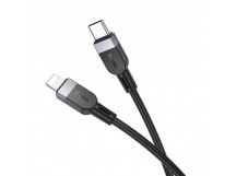 Кабель Type-C - Apple Lightning HOCO X109 27W 1м черный