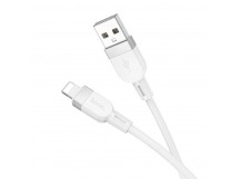 Кабель USB - Apple Lightning HOCO X109 2.4A, 1м белый
