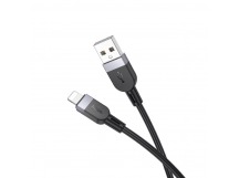 Кабель USB - Apple Lightning HOCO X109 2.4A, 1м черный