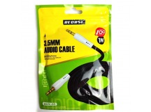 Кабель AUX RECRSI 09 (1m) черный