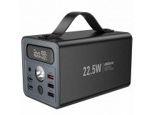 Внешний аккумулятор Hoco J138 22.5W+PD20W+DC12V 60000mAh 2Type-C/USB*3/Type-C*2 (black)(236148)