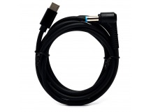 ЗУ для ноутбука - кабель Type-C-5,5x1,7мм (Samsung, Dell, Acer, Gateway) (black) (237410)
