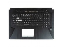 Топ-панель Asus TUF Gaming FX705DU черная с RGB-подсветкой (1-зонная)