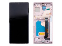 Дисплей для Samsung Galaxy Note 20 Ultra (N985F/N986F) модуль с рамкой Коричневый - (OLED) (Full Size)