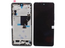 Дисплей для Xiaomi 12 Lite (2203129G) модуль с рамкой Черный - OR