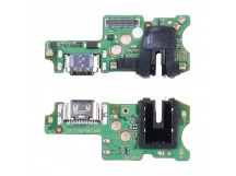 Шлейф для Infinix Note 30i (X6716) плата на системный разъем/разъем гарнитуры/микрофон - Премиум