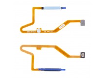 Шлейф для Xiaomi Poco X5 Pro 5G/Redmi Note 12 Pro 5G/12 Pro+ (22101320G/22101316C/221013164UG) сканер отпечатка пальцев Синий