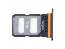 Держатель SIM для Xiaomi Redmi Note 13 Pro+ (23090RA98C/23090RA98G/23090RA98) Черный