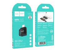 Переходник OTG HOCO UA31C USB - Type C (черный)
