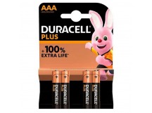 Элемент питания LR 03 Duracell Plus BL-4