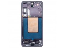 Дисплей для Samsung Galaxy S24+ (S926B) модуль с рамкой Черный - (OLED) (Full Size)
