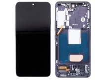 Дисплей для Samsung Galaxy S22 (S901B) модуль с рамкой Черный - (In-Cell)