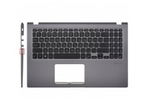 Топ-панель для ноутбука Asus M515DA серая (для моделей с SD-портом)
