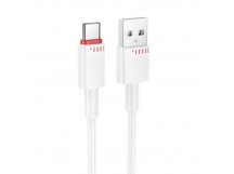 Кабель USB - Type-C BOROFONE BX110 (3A/1m) белый