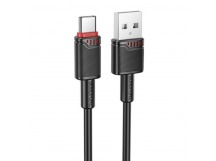 Кабель USB - Type-C BOROFONE BX110 (3A/1m) черный