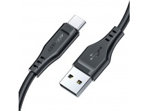 Кабель USB - Type-C Acefast C3-04 (3A, 1.2 м) Черный