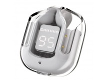 Беспроводные наушники Bluetooth Acefast T6 (TWS, вакуумные, с дисплеем, ENC шумоподавление) Серый