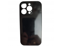 Чехол пластиковый iPhone 16 Pro карбон черный