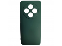 Чехол силиконовый Redmi 14C/POCO C75 Silicone Cover Nano темно-зеленый