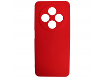 Чехол силиконовый Redmi 14C/POCO C75 Silicone Case без лого красный