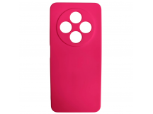 Чехол силиконовый Redmi 14C/POCO C75 Silicone Case без лого фуксия