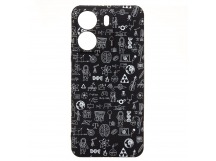 Чехол-накладка Luxo Creative для "Xiaomi Redmi 13C 4G/Poco C65" (141) (black) (238034)