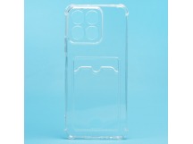 Чехол-накладка - SC276 с картхолдером для "Honor X7c" (transparent) (238289)