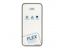 Защитное стекло Full Screen Cellis Flex Pro для "Apple iPhone 15 Pro Max" (black) (236370)