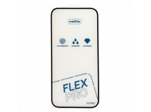 Защитное стекло Full Screen Cellis Flex Pro для "Apple iPhone 15 Pro" (black) (236369)