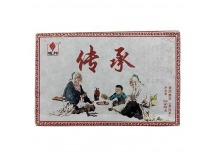 Чай Пуэр Шу 250гр 2016г Наследование фабрика Гу И плита Черный