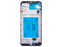 Дисплей для Samsung Galaxy M32 (M325F) модуль с рамкой Черный - (In-Cell) - Премиум