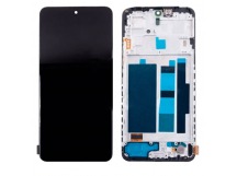 Дисплей для Xiaomi Redmi Note 12 4G (23021RAA2Y) модуль с рамкой Черный - (In-Cell) - Премиум