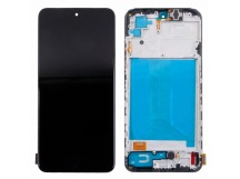 Дисплей для Xiaomi Redmi Note 10/10S/Poco M5s (M2101K7AG/M2101K7BNY/M2102K7AG/2207117BPG) модуль с рамкой Черный - (In-Cell) - Премиум