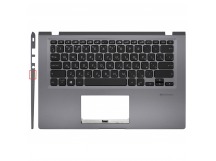 Топ-панель для ноутбука Asus VivoBook X415EA серая (для моделей без SD-порта)