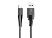Кабель USB - micro USB SKYDOLPHIN S49V (повр. уп.) 100см 3A  (black) (229953)