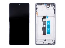 Дисплей для Xiaomi Poco M6 Pro 4G (2312FPCA6G) модуль с рамкой Фиолетовый - OR (SP)