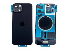 Задняя крышка iPhone 15 (Стекло камеры + Рамка + MagSafe) Оригинал Черный
