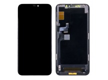 Дисплей для iPhone 11 Pro Max (A2218) в сборе с тачскрином Черный - (Hard OLED) Стандарт