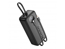 Внешний аккумулятор Hoco J132B 22.5W+PD20W (повр. уп.) 30000mAh Type-C/USB/Type-C (black)(239181)