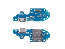 Шлейф для Huawei Nova Y91 (STG-LX1) плата системный разъем/разъем SIM/микрофон - Премиум