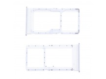 Держатель SIM для Xiaomi Poco M6 4G (2404APC5FG) Серебро