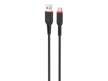 Кабель USB - Type-C Hoco X59 Victory PD (повр. уп.) 100см 3A  (black) ()