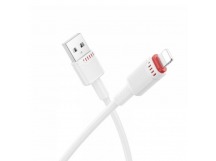 Кабель USB - Lightning BOROFONE BX110 (2.4A/1m) белый