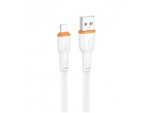 Кабель USB - Lightning BOROFONE BX118 (2.4A/1m) белый
