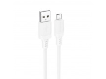 Кабель USB - Micro USB BOROFONE BX115 (2.4A/1m/силиконовый) белый