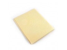 Салфетка автомобильная KUMO из искусственной замши жёлтая 48x60см