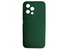 Чехол силиконовый Honor 200 Lite Silicone Case без лого темно-зеленый